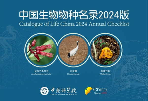 《中國生物物種名錄2024版》發布